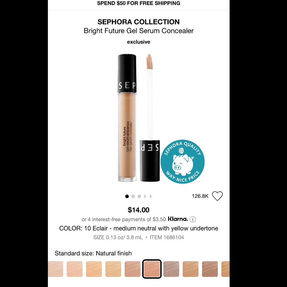 Sephora Concealer - Shade: Eclair  {Brand New}